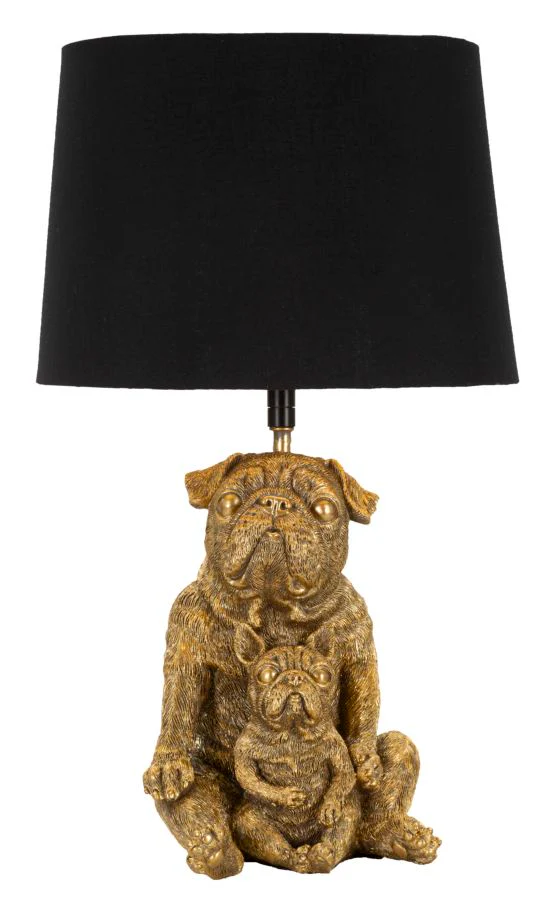 Lampada da Tavolo Eleganza Canina cm ø 26x43,8