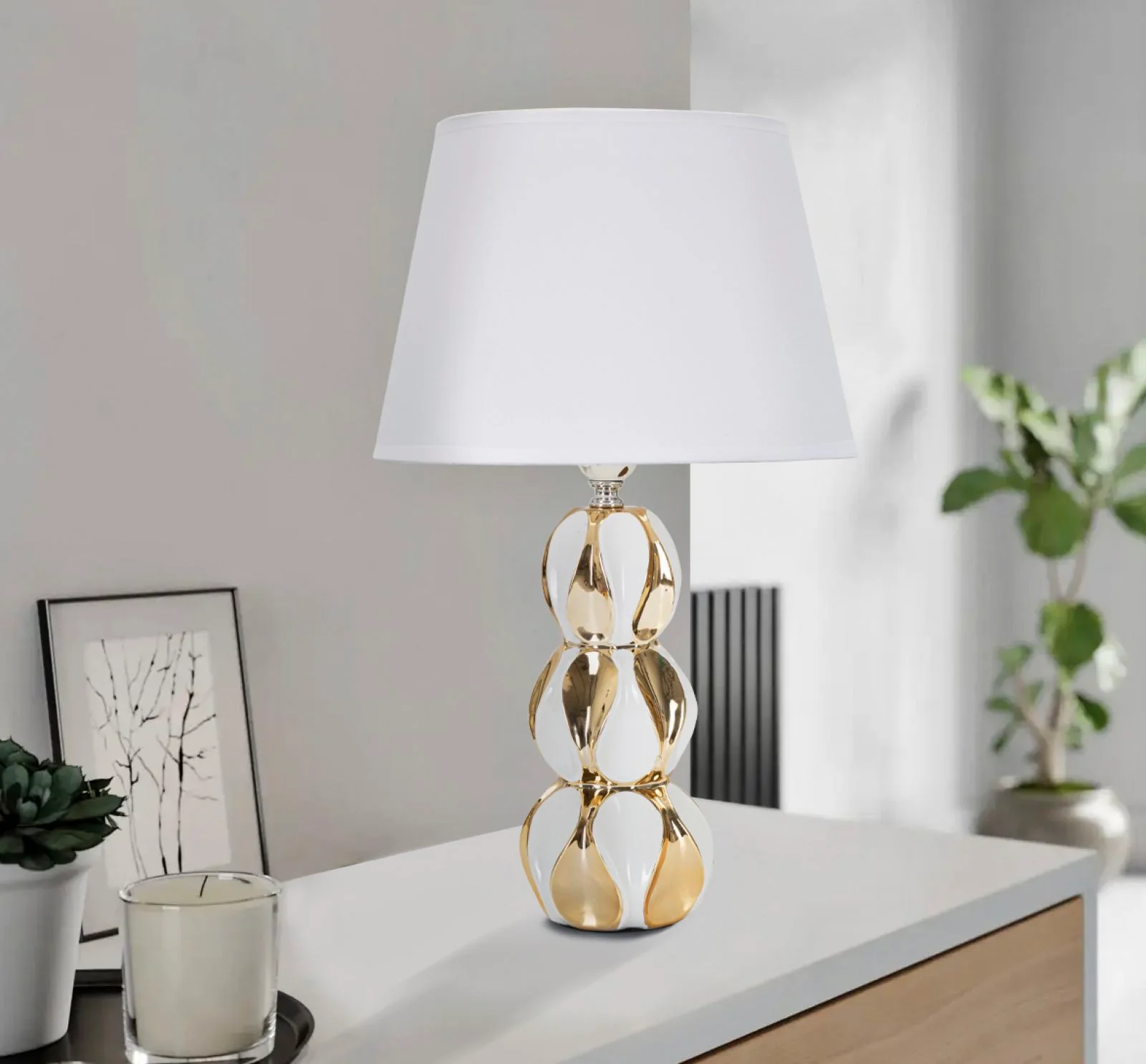 Lampada da Tavolo Eleganza Glam Balls ø 28x46 - Image 5