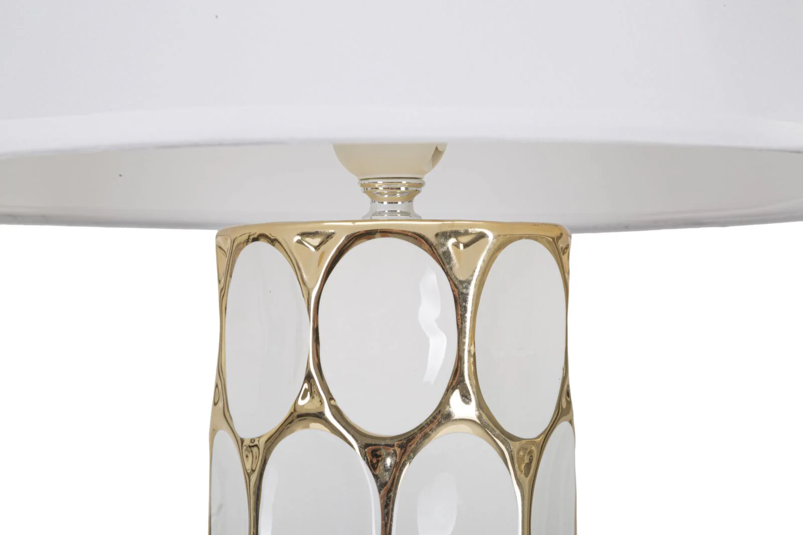 Lampada da Tavolo Elegante Glam Carv ø 34,5x56 cm - Image 2