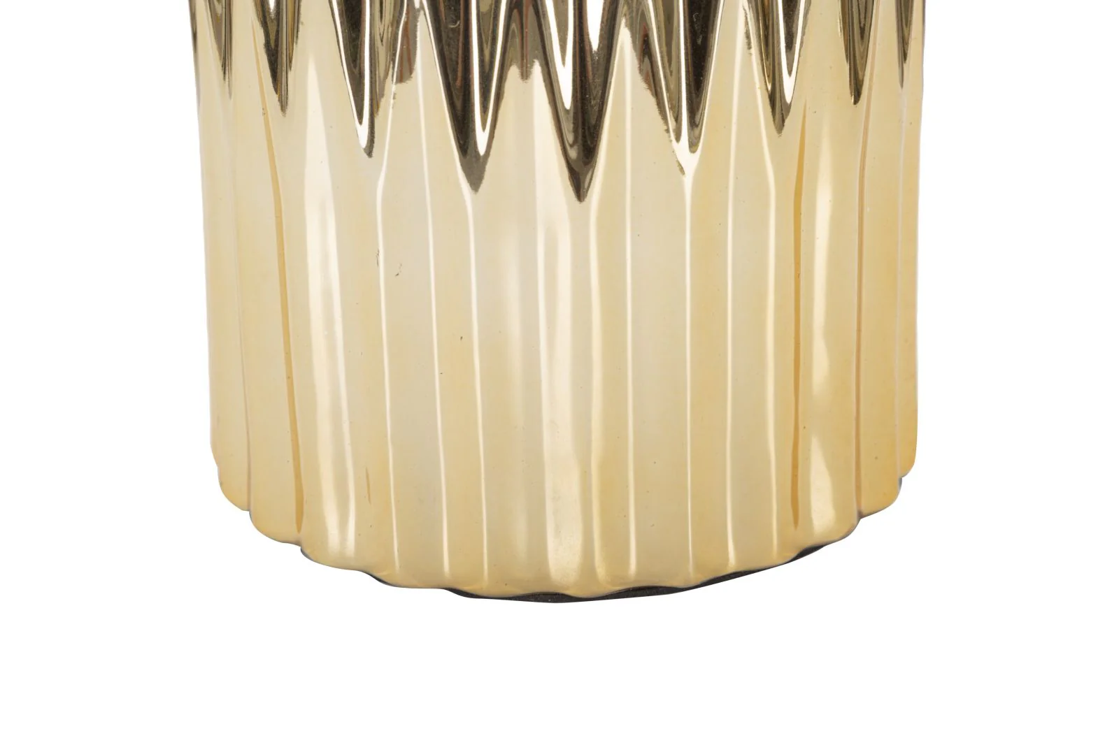 Lampada da Tavolo Elegante Glam con Paralume Bianco Ø 30x48,5 - Image 4