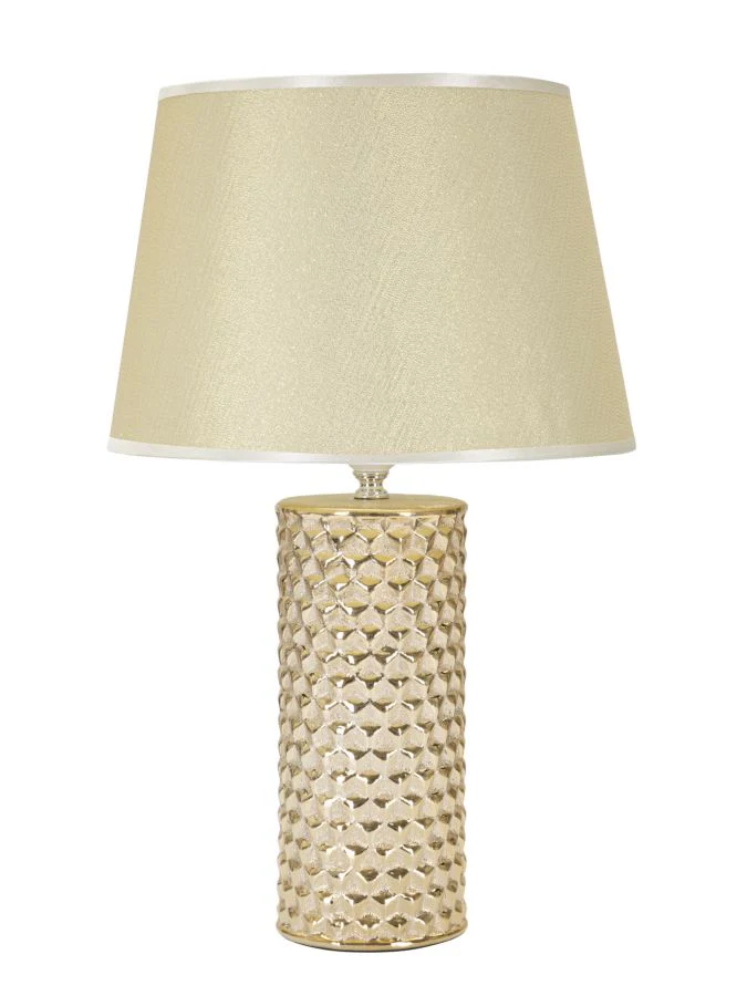 Lampada da Tavolo Elegante Dorata cm ø 30x47,5