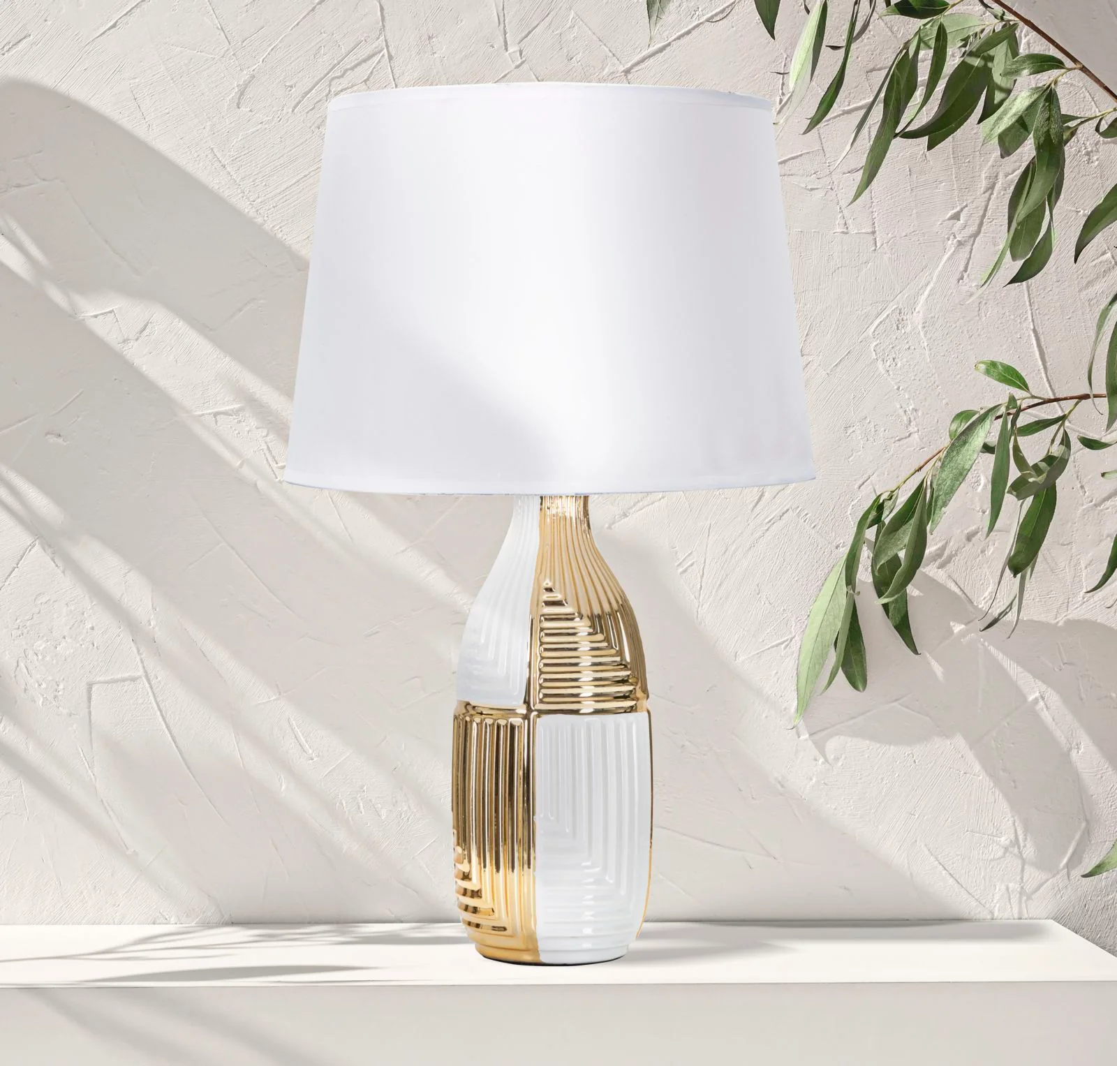 Lampada da tavolo elegante Glam Line cm ø 33x54 - Image 5