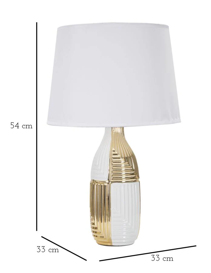 Lampada da tavolo elegante Glam Line cm ø 33x54 - Image 6