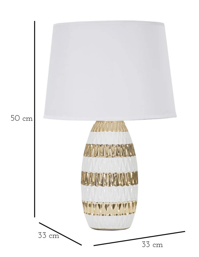 Lampada da Tavolo Eleganza Glam Mix Ø 33x50 cm - Image 6
