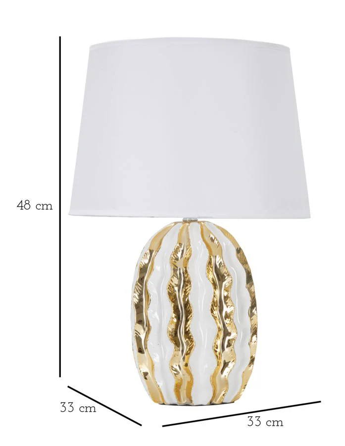 Lampada da tavolo elegante Glam Stary 33x48 cm - Image 6
