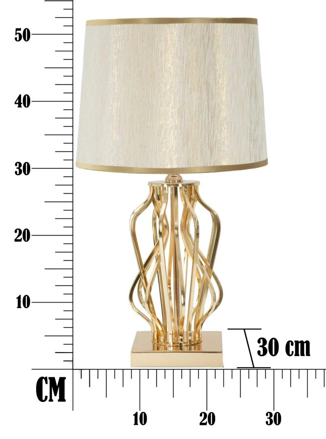 Lampada Glam da Tavolo Ø 30 cm - Altezza 52 cm - Image 7
