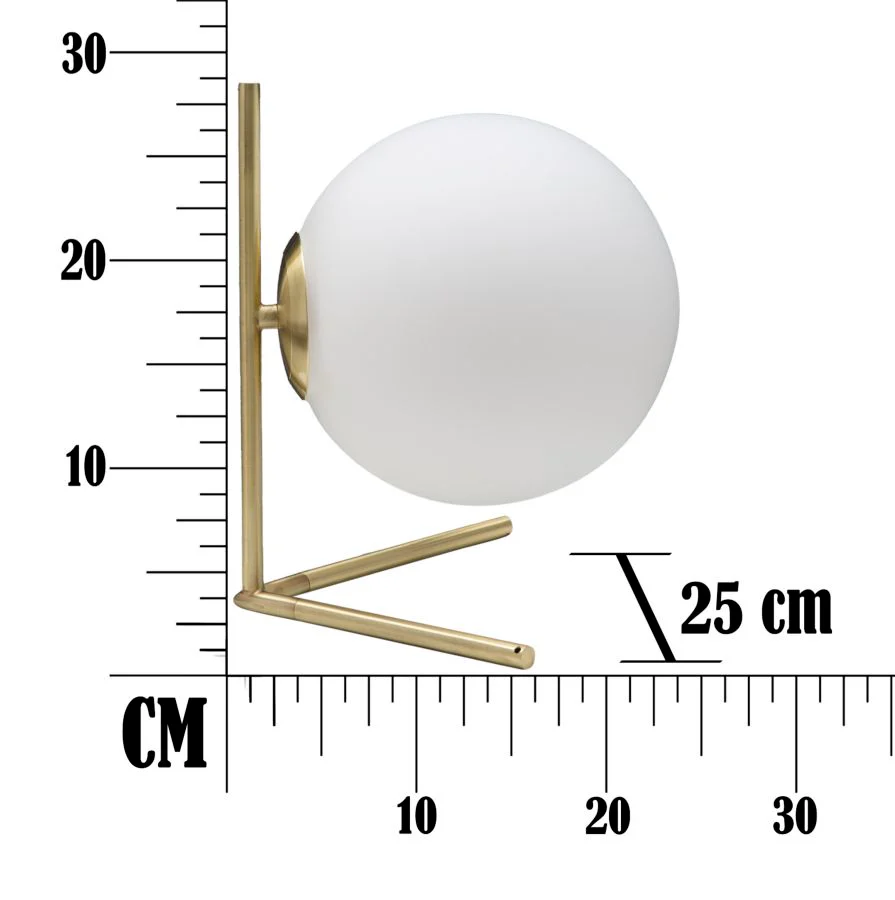 Lampada da Tavolo Glamour 25x25x27 cm - Image 7