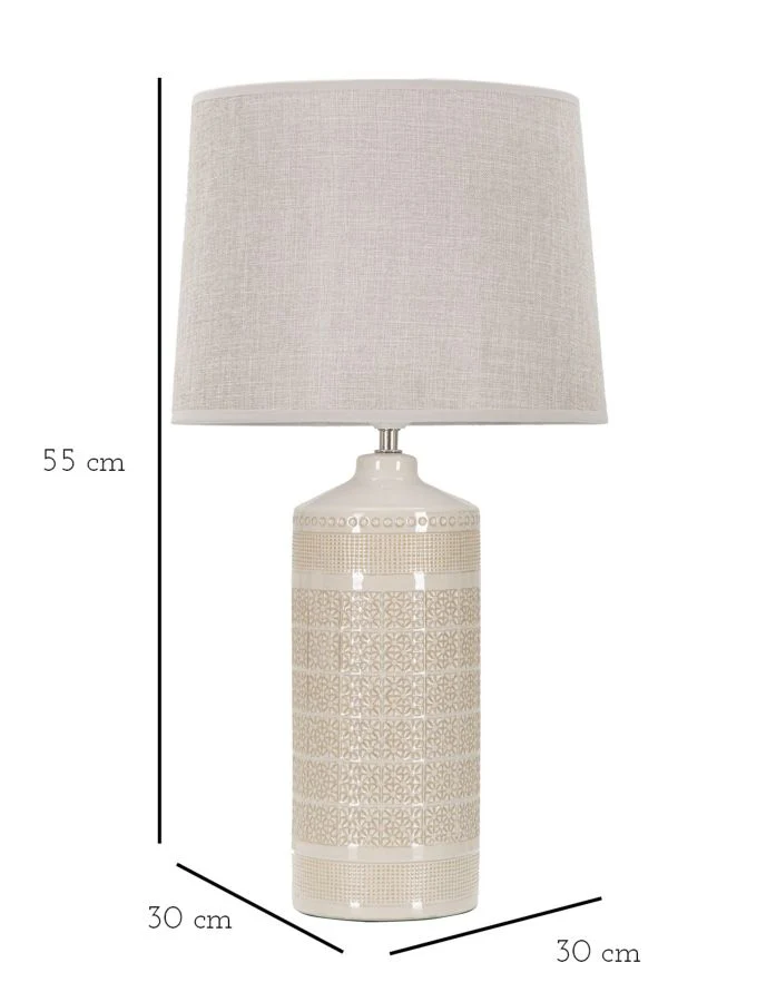 Lampada da Tavolo Grafica Ø 30x55 cm - Image 6