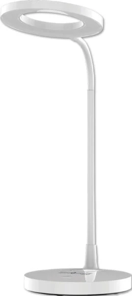 Lampada LED da tavolo IRIS ricaricabile, luce calda/fredda/mista, 10–20W