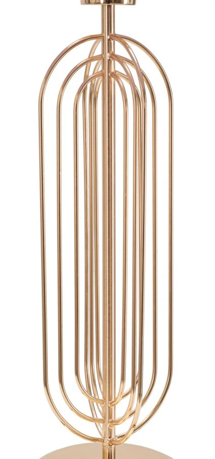 Lampada Krista da Tavolo Elegante Ø 33 cm - Altezza 64 cm - Image 4