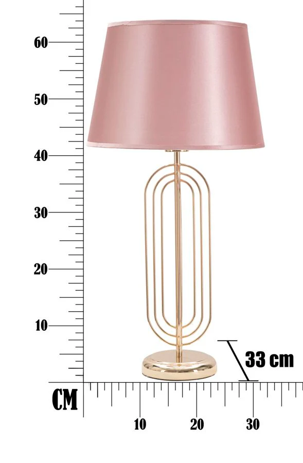 Lampada Krista da Tavolo Elegante Ø 33 cm - Altezza 64 cm - Image 7