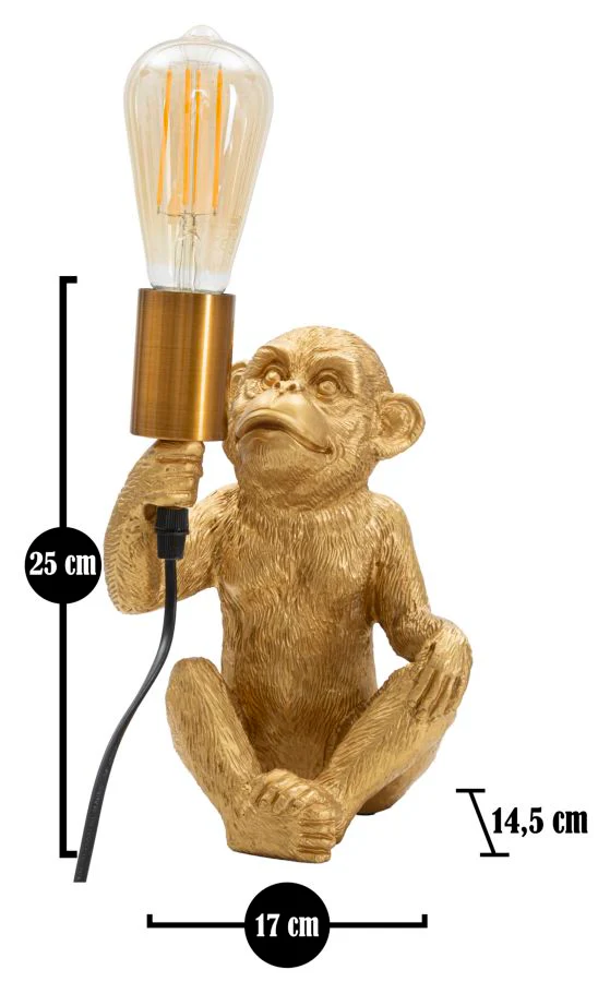 Lampada da Tavolo Scimmia - Stile e Allegria in Casa - Image 7