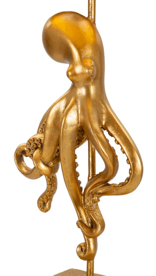 Lampada da tavolo Octopus dorata cm ø 30,5x64,5 - Image 2