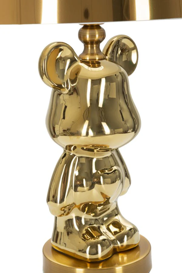 Lampada da tavolo Orsetto dorato cm ø 30x54 - Image 4