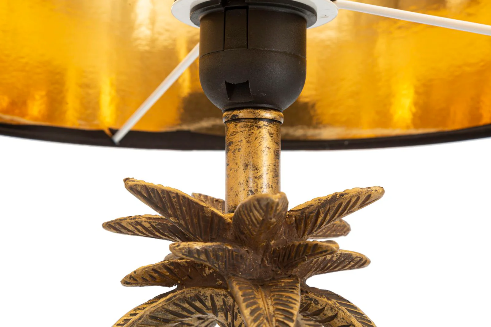 Lampada da Tavolo Palma Elegante con Base a Forma di Palma - Image 4