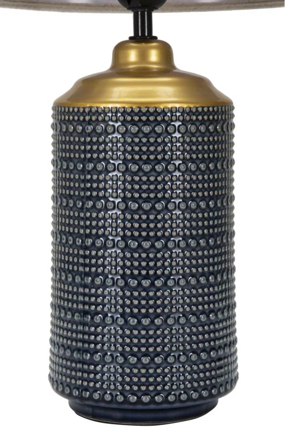 Lampada da Tavolo Elegante Point Dark in Ceramica Ø 28x47 cm - Image 3