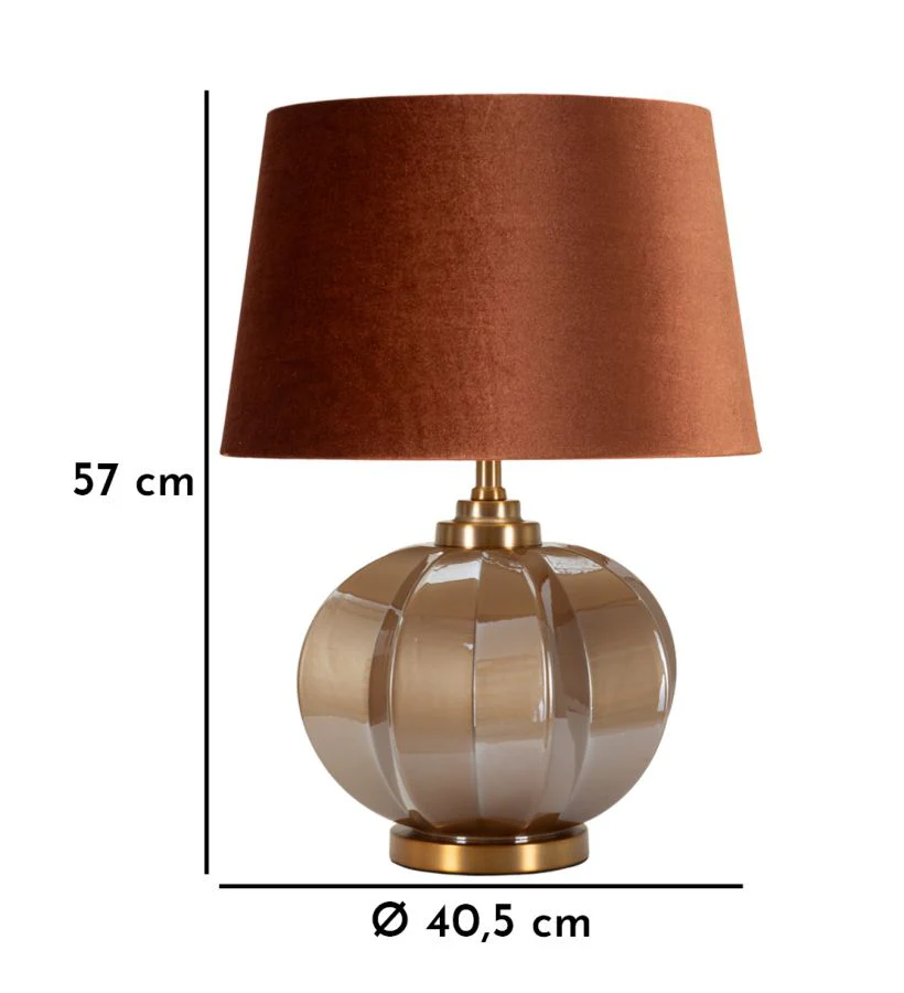 Lampada Da Tavolo Praga -A- Elegante Ø 40,5X57 - Image 14