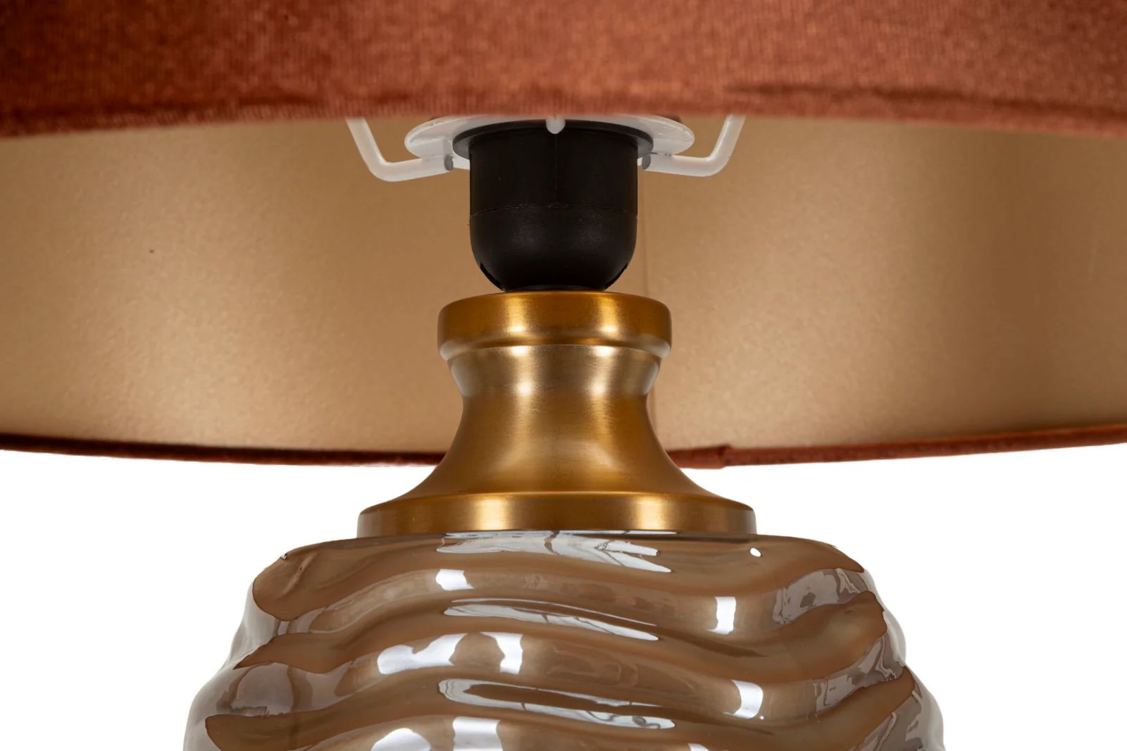Lampada Da Tavolo Praga -B- Cm Ø 45,5X79 Elegante Design - Image 10