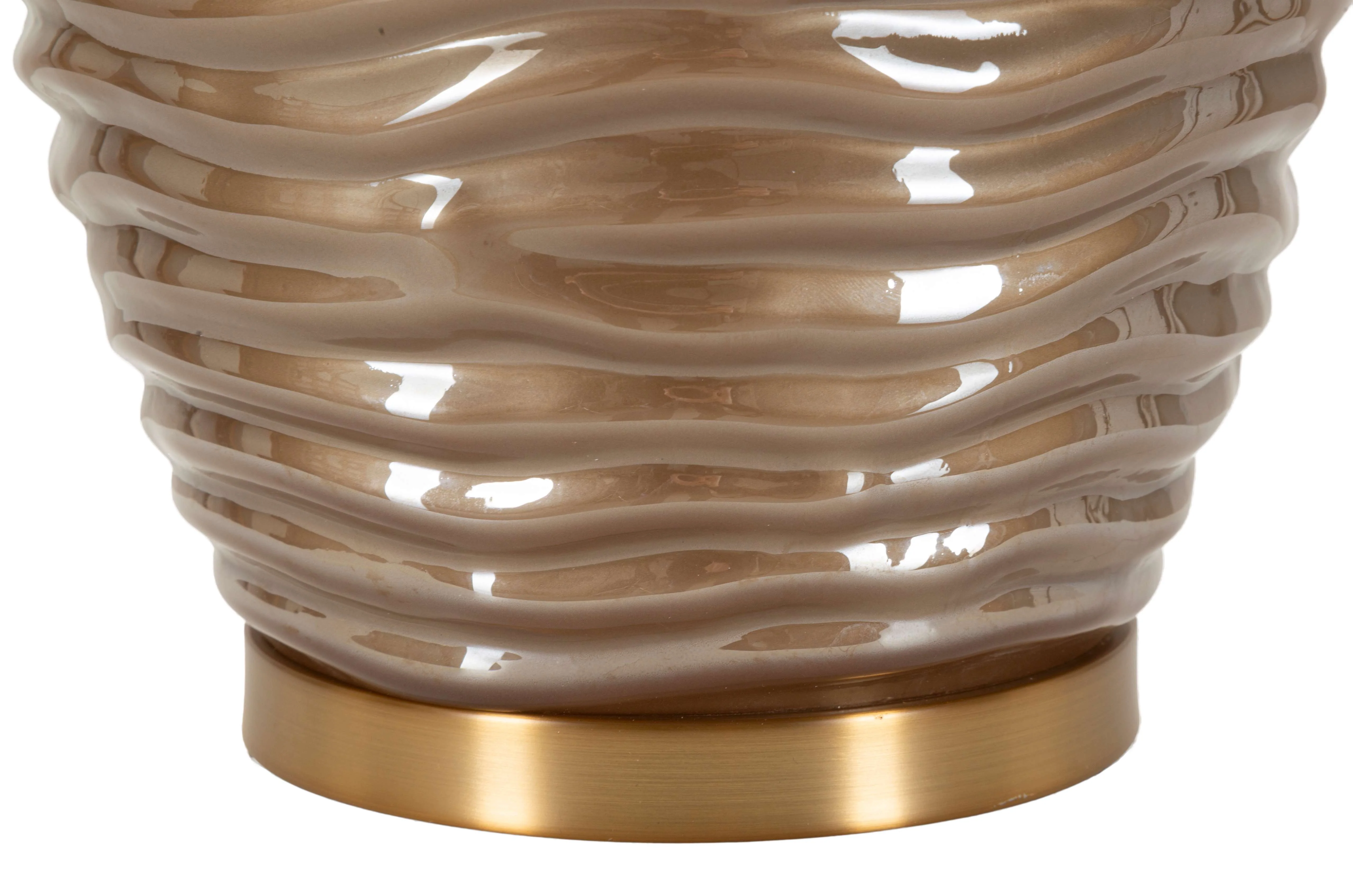 Lampada Da Tavolo Praga -B- Cm Ø 45,5X79 Elegante Design - Image 4