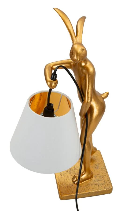 Lampada da Tavolo Coniglio Design Unico cm 26x16x47 - Image 5