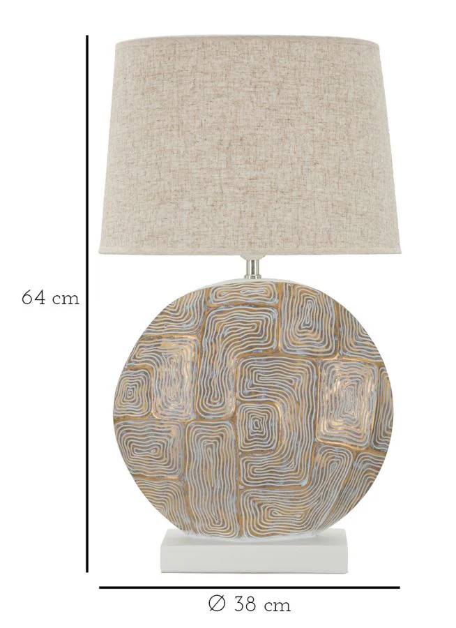 Lampada Eclips da Tavolo in Resina Ø 38x64 cm - Image 7