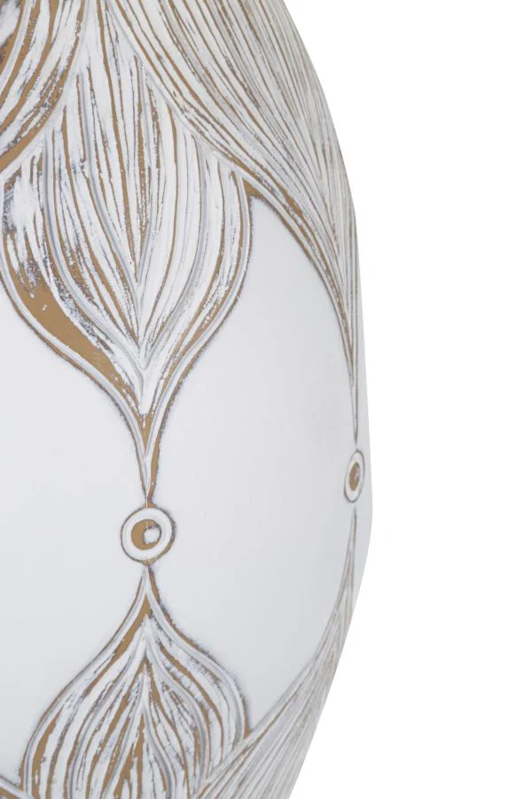 Lampada da Tavolo Atene in Resina Ovale - Design Elegante Ø38x67 cm - Image 2