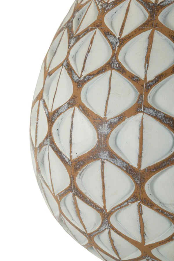 Lampada Da Tavolo Resina Tibet Cm Ø 35X52 Elegante Design - Image 5