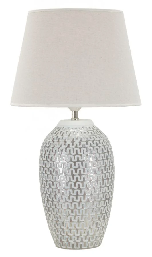 Lampada da Tavolo Wave in Resina Ø 35 cm - Altezza 65 cm