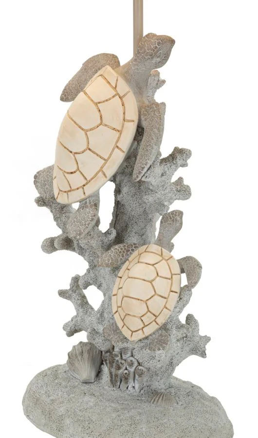 Lampada da Tavolo con Design di Tartarughe - Ø 30,5 cm x 63,5 cm - Image 2