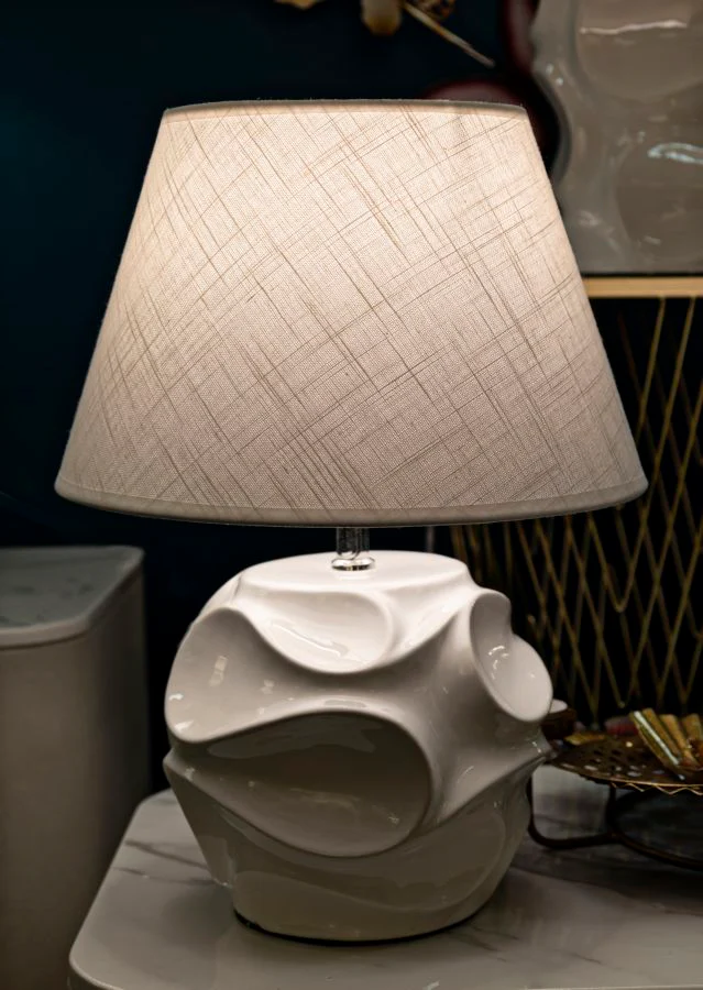 Lampada da Tavolo Elegante Warsaw cm ø 30x42 - Image 5