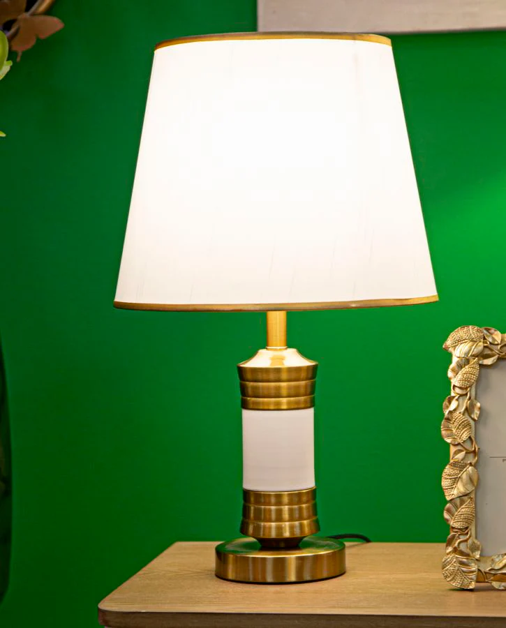 Lampada da Tavolo Elegante Whity cm ø 31x52 - Image 5