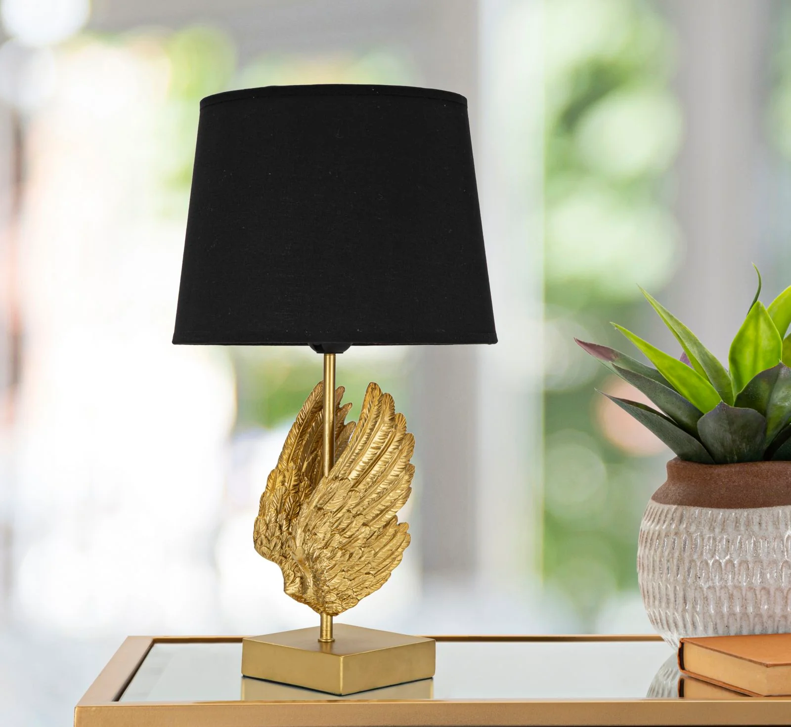 Lampada da Tavolo Eleganza Wings 25x45 cm - Image 5