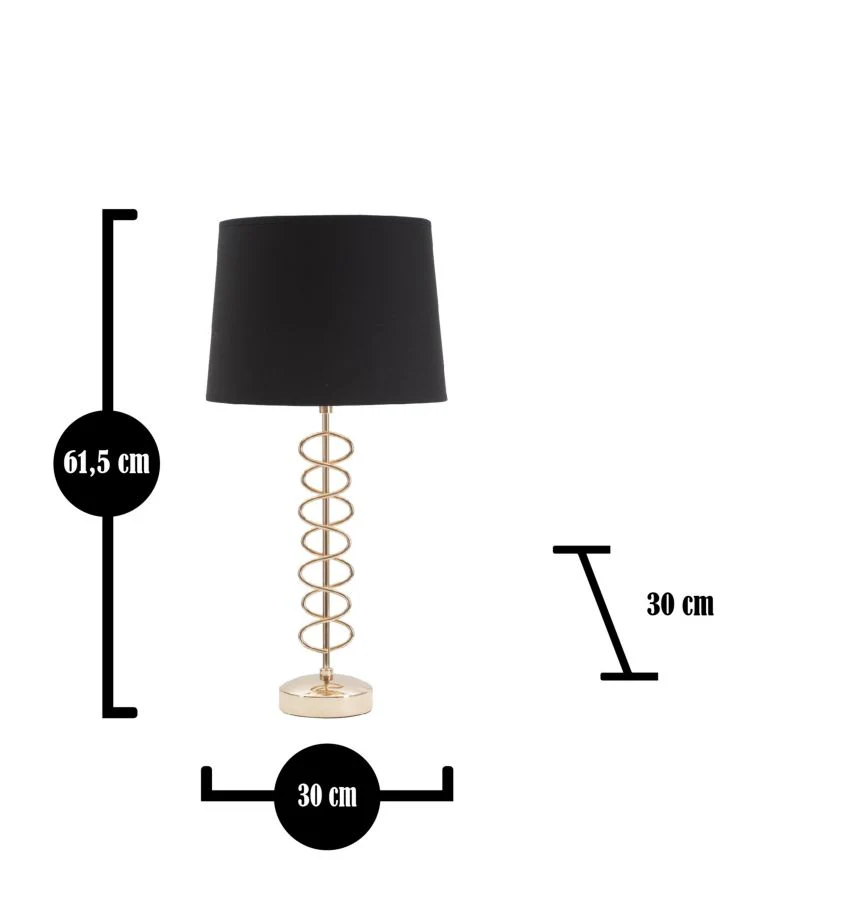 Lampada da Tavolo Elegante Ø 30x61,5 cm - Image 6