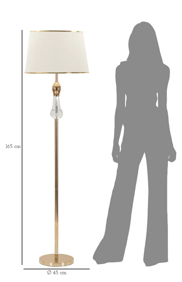 Lampada da Terra Bratislava Ø 45 x H 165 cm - Image 6