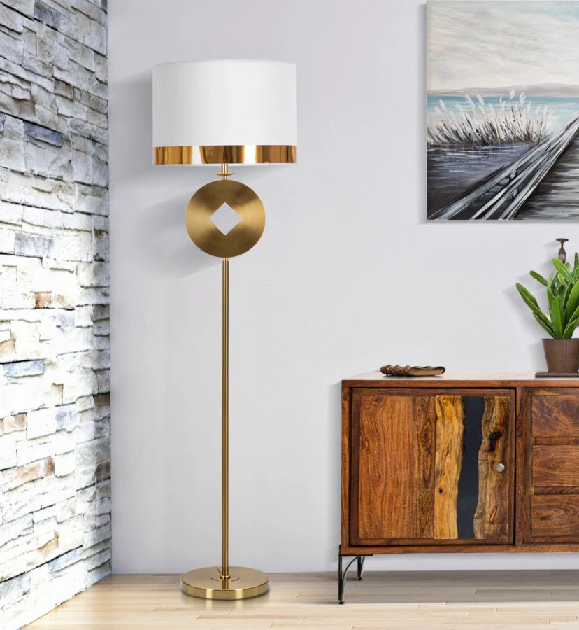 Lampada da Terra Eleganza Coin Ø 40x151 cm - Image 5