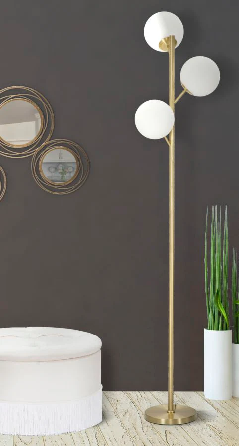Lampada da terra elegante con 3 luci, diametro 36 cm e altezza 190 cm - Image 7