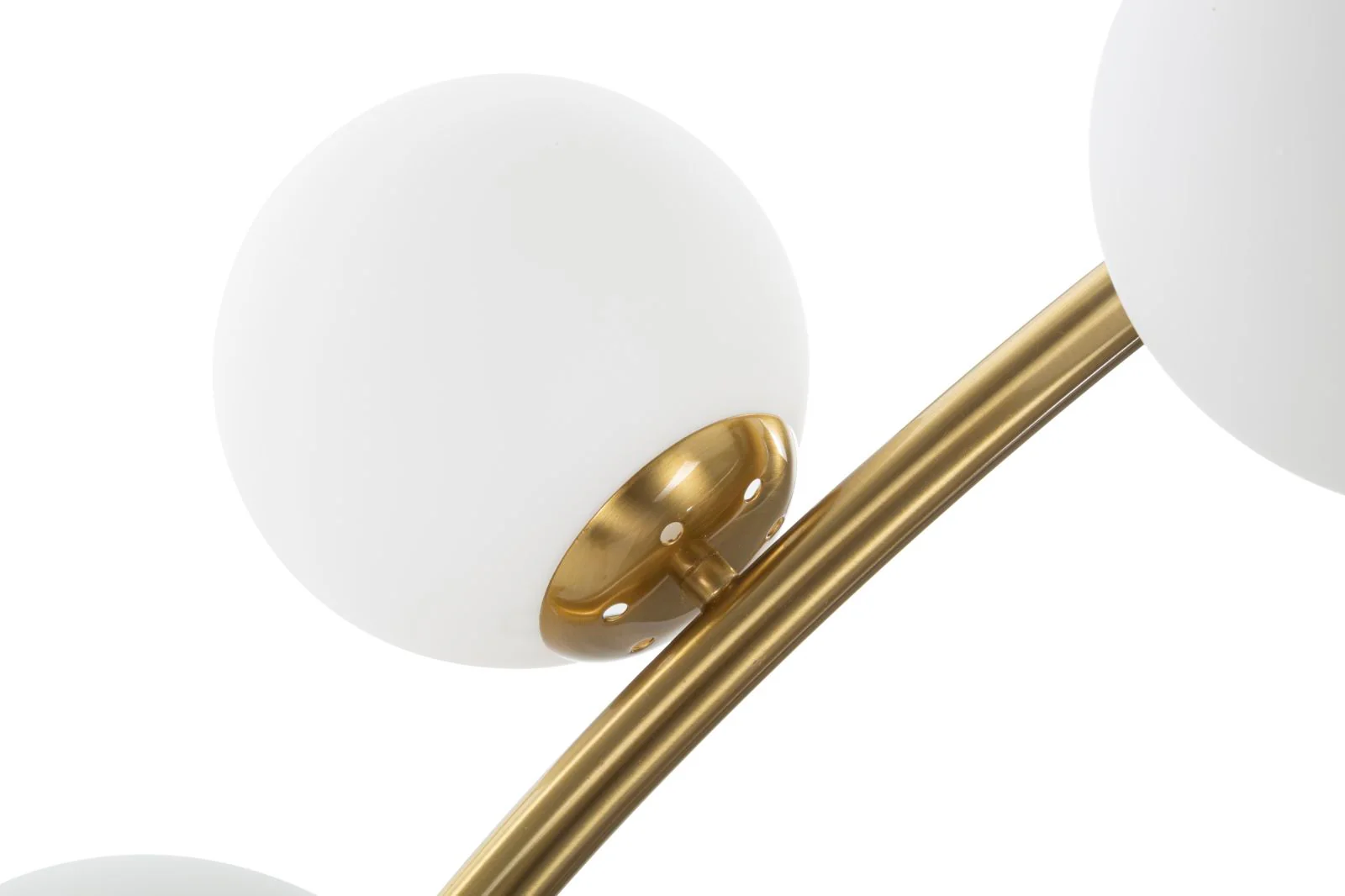 Lampada da Terra Glamour Arc con 6 Luci Regolabile in Altezza 220-246 cm - Image 4