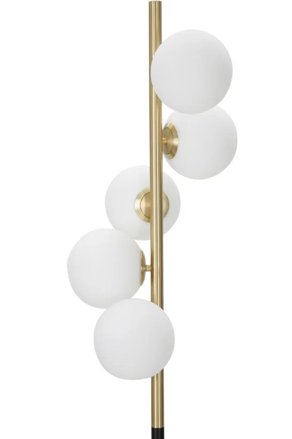 Lampada da Terra Glamour Nero Ø 30x160 cm - Image 2