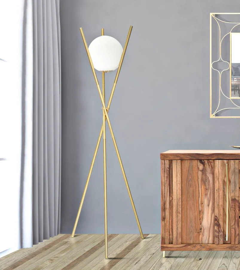 Lampada da Terra Elegante Glamy Ø 55x155 cm - Image 7