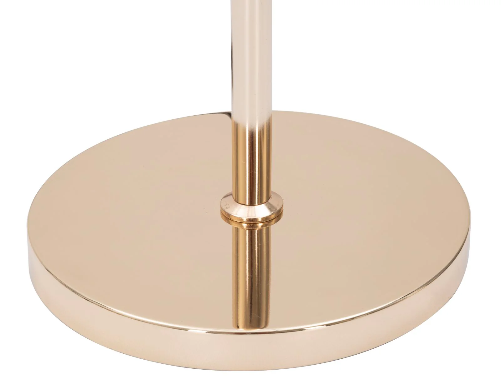 Lampada da Terra Ovy con Paralume Rosa e Struttura Dorata, Ø 40 cm x 168,5 cm - Image 4