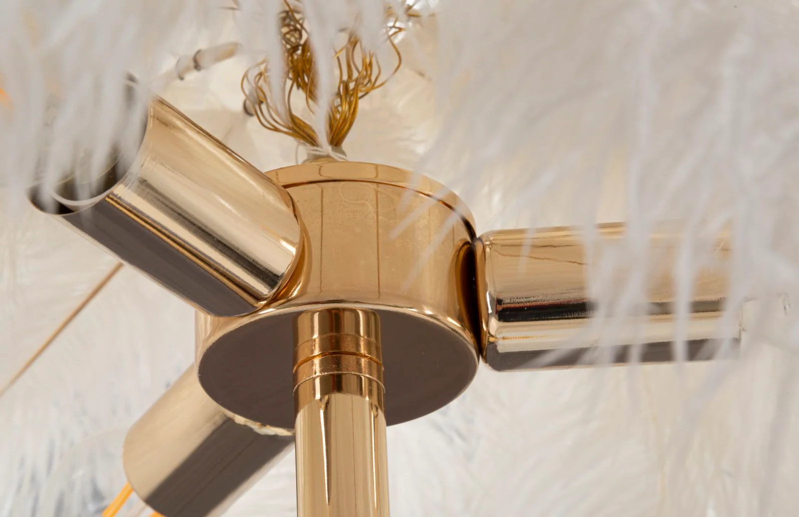 Lampada da Terra Eleganza Bianca Ø 55 x 160 cm - Image 3