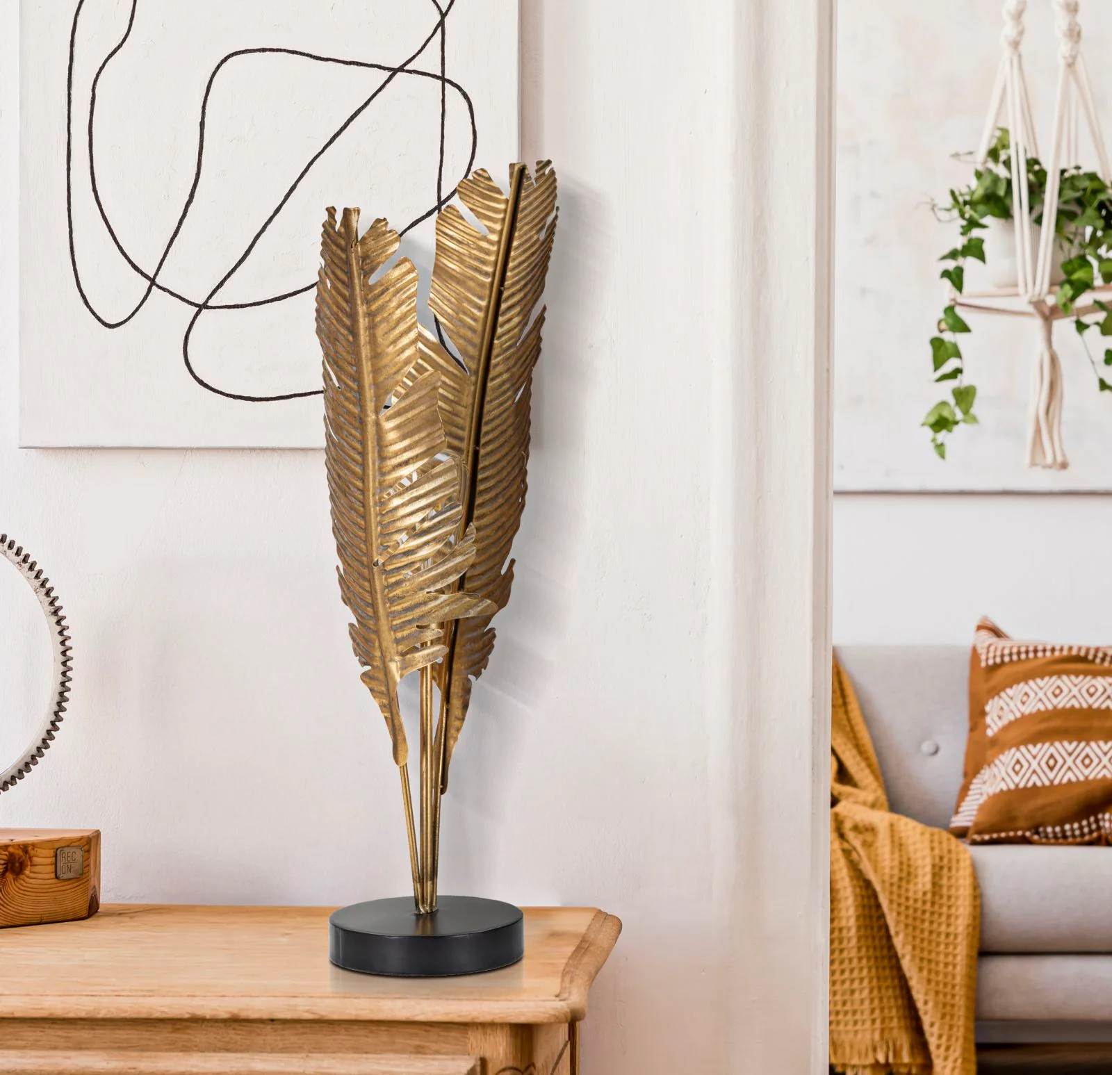 Lampada da Terra Eleganza Tropicale cm ø 26x65 - Image 6