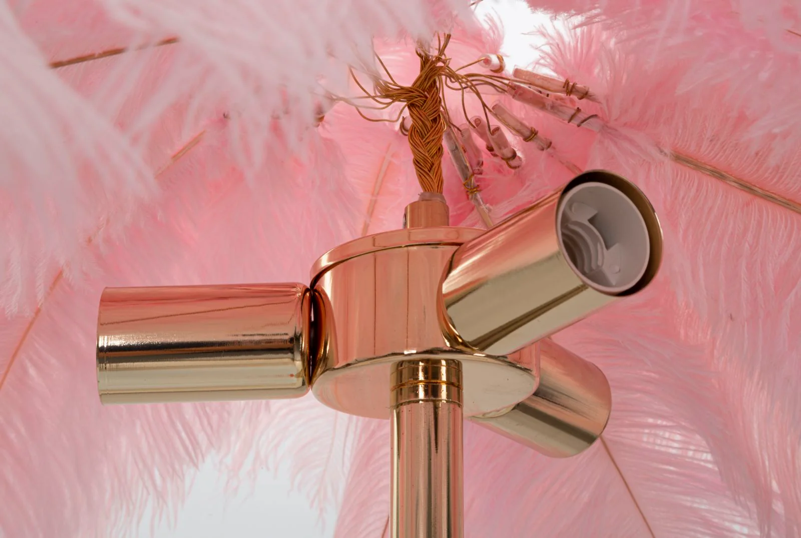 Lampada da Terra Eleganza Rosa Ø 55x160 cm - Image 4