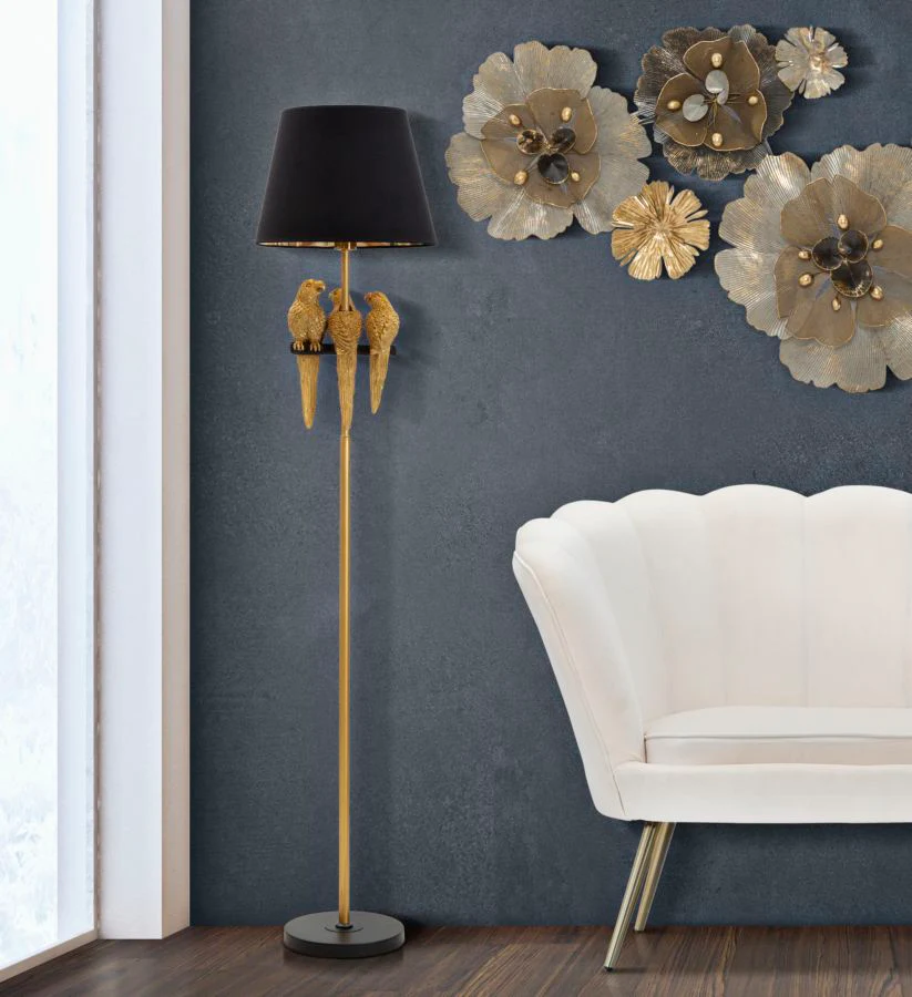Lampada da terra con design pappagallo cm ø 37x164,5 - Image 5