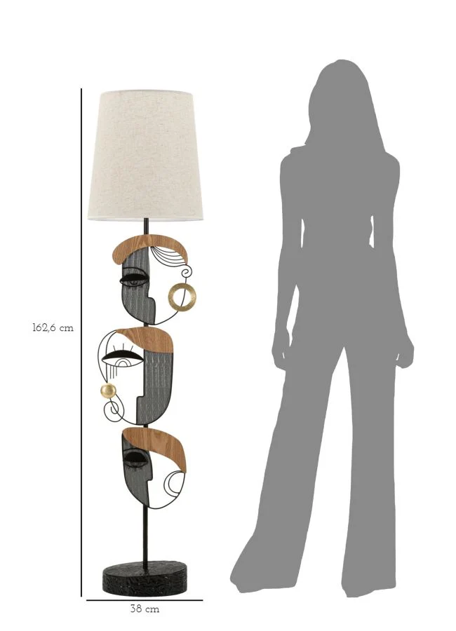 Lampada da Terra Picassy Design Cubista Ø 38x162,6 cm - Image 8