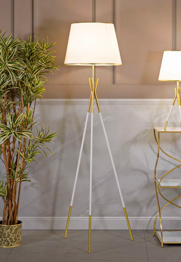 Lampada da terra Triply elegante ø 61x154 cm - Image 5
