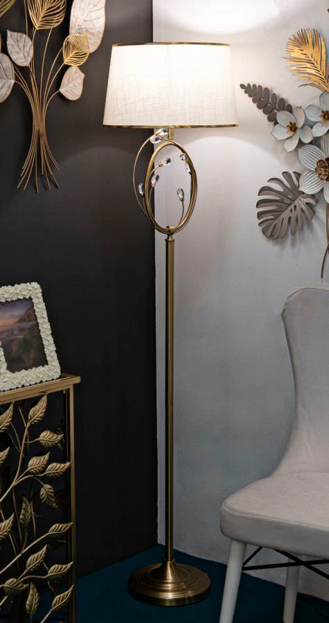 Lampada da terra elegante Versailles cm ø 38x170 - Image 5