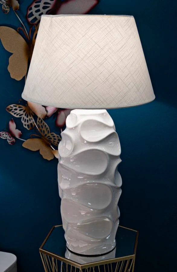 Lampada da Terra Warsaw Ø 45x83 - Eleganza e Comfort per Ogni Ambiente - Image 5