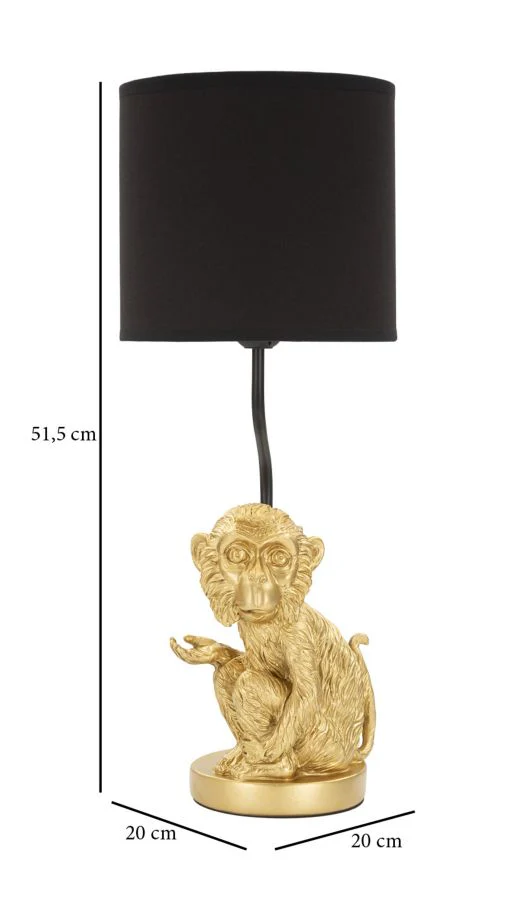 Lampada da Tavolo Scimmietta Seduta Ø 20x51,5 cm - Image 6