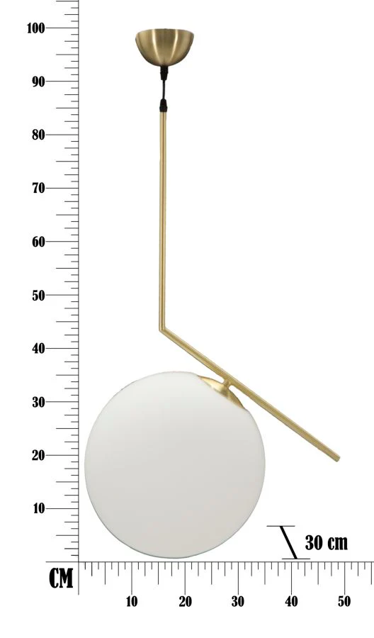 Lampadario Glamy Elegante 50x30x100 cm - Image 8